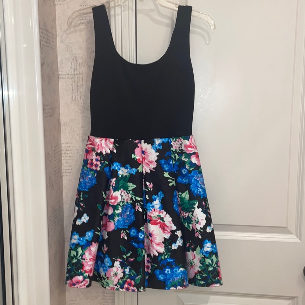 Simple floral dress